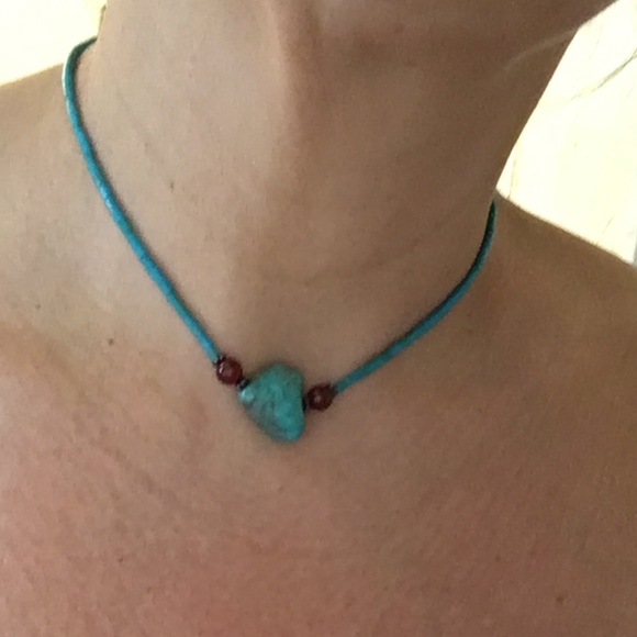 💙Natural Turquoise Necklace💙 - Picture 2 of 6